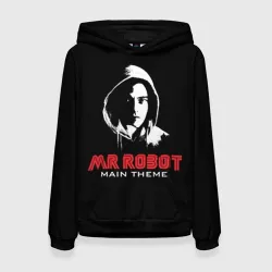 Женская толстовка 3D MR robot Хакер