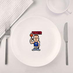 Набор: тарелка + кружка Nikola Jokic - фото 2