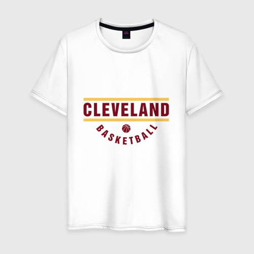 Мужская футболка хлопок Cleveland - Basketball