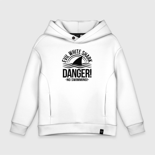 White shark hoodie clearance