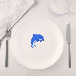 Набор: тарелка + кружка Маленький дельфинёнок - фото 2