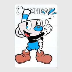 Магнитный плакат 2Х3 Синяя чашка Cuphead