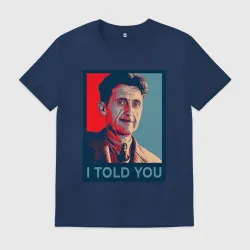 Мужская футболка хлопок Orwell - I told you