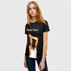 Женская футболка 3D Natalia Oreiro/ Наталия Орейро - фото 2