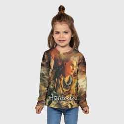 Детский лонгслив 3D Элой-рыжая воительница - фото 2