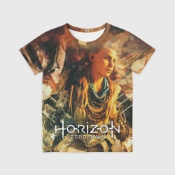 Детская футболка 3D Элой-рыжая воительница