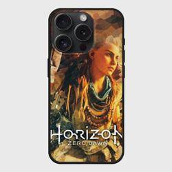 Чехол силиконовый для Apple iPhone 15 Pro матовый Элой-рыжая воительница