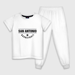 Детская пижама хлопок San Antonio Basketball