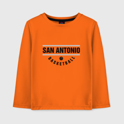 Детский лонгслив хлопок San Antonio Basketball