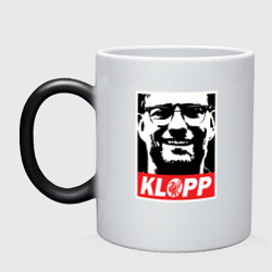 Кружка хамелеон Klopp тренер