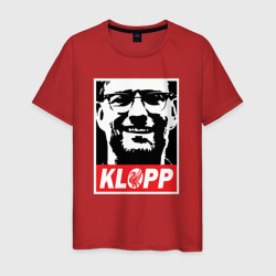 Klopp тренер – Мужская футболка хлопок с принтом купить со скидкой в -20%