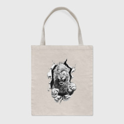 Шоппер BioNature Lion attacks pencil style