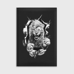 Ежедневник Lion attacks pencil style