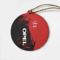 Деревянная игрушка круг Opel Опель два цвета