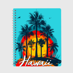 Тетрадь Hawaii Солнце, Пальмы