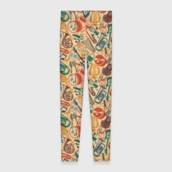 Леггинсы 3D Инструменты Музыкальные