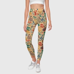 Леггинсы 3D Инструменты Музыкальные - фото 2