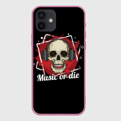 Чехол для iPhone 12 Mini Музыка или Cмерть