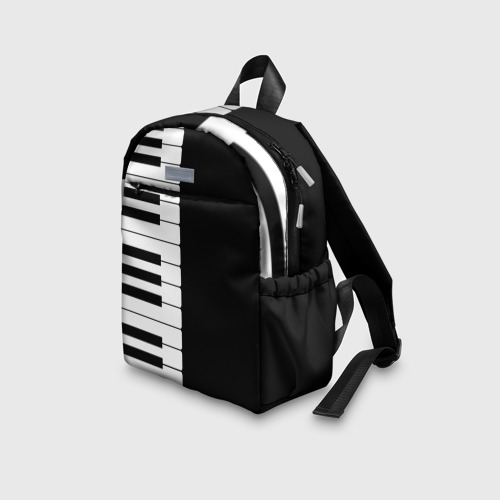 Детский рюкзак 3D Черно-Белое Пианино Piano - фото 5