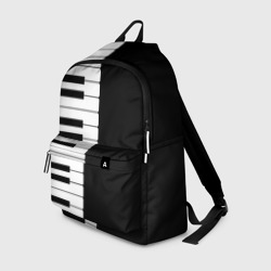Рюкзак 3D Черно-Белое Пианино Piano