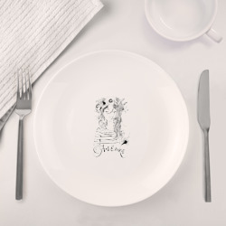 Набор: тарелка + кружка Прекрасная Алёнка - фото 2