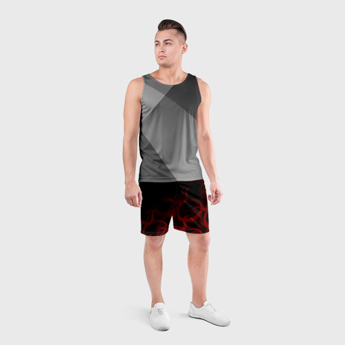 Мужские шорты спортивные Честный Телец, цвет 3D печать - фото 4