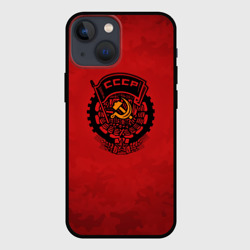 Чехол для iPhone 13 mini Герб СССР