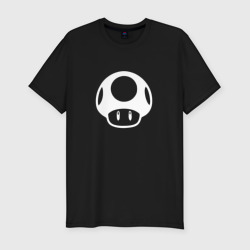 Грибок из Марио – Мужская футболка хлопок Slim с принтом купить