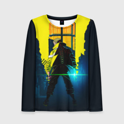 Женский лонгслив 3D Anime Cyberpunk