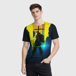 Мужская футболка 3D Anime Cyberpunk - фото 2