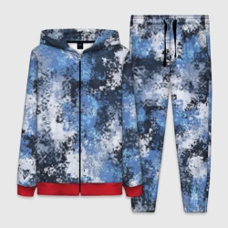 Женский костюм 3D Спортивный камуфляж Пикси - Черника