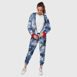 Женский костюм 3D Спортивный камуфляж Пикси - Черника - фото 2