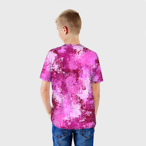 Детская футболка 3D Спортивный камуфляж Пикси - Питахайя, цвет 3D печать - фото 4