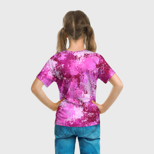 Детская футболка 3D Спортивный камуфляж Пикси - Питахайя, цвет 3D печать - фото 6