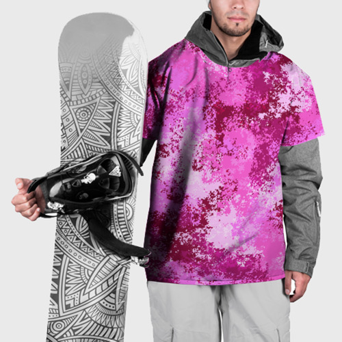 Накидка на куртку 3D Спортивный камуфляж Пикси - Питахайя, цвет 3D печать