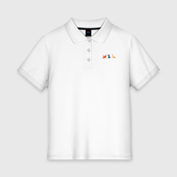 Женское поло хлопок Диномем