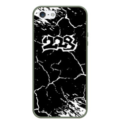 Чехол для iPhone 5/5S матовый 228 rap трещины