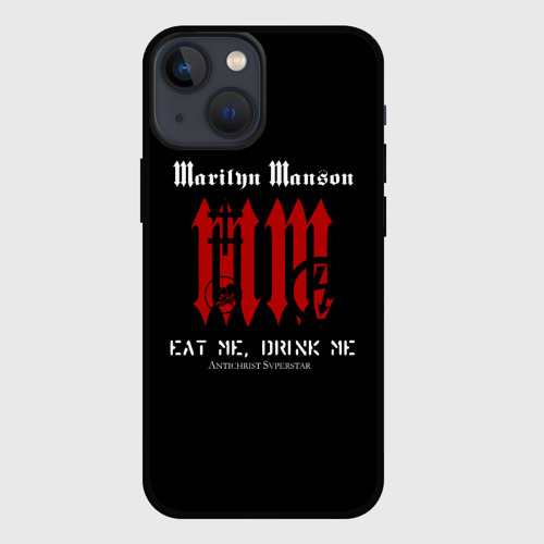 Чехол для iPhone 13 mini Marilyn Manson MM