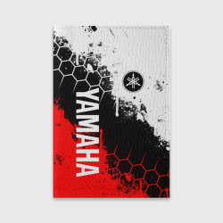 Обложка для паспорта матовая кожа Yamaha - Ямаха