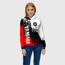 Женская толстовка 3D Yamaha - Ямаха - фото 2