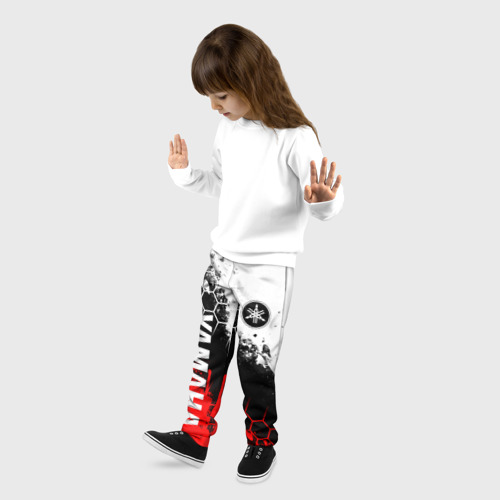 Детские брюки 3D Yamaha - Ямаха, цвет 3D печать - фото 3