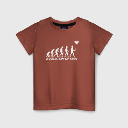 Детская футболка хлопок Эволюция дроновода 