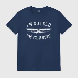 Мужская футболка хлопок Я не старый, я класический
