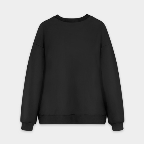 Мужской свитшот oversize без начеса хлопок с принтом Я не старый, я класический - картинка 2 Мужской свитшот oversize без начеса хлопок Я не старый, я класический - фото 2