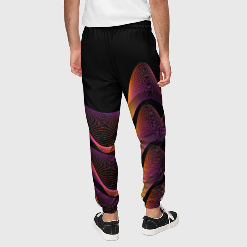 Мужские брюки 3D Fashion pattern Neon Milano, цвет 3D печать - фото 5