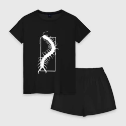 Женская пижама с шортиками хлопок Токийский Гуль арт