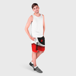 Мужские шорты 3D Ямаха - спортивный карбон - фото 2