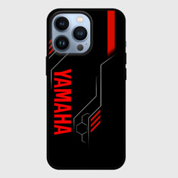 Чехол для iPhone 13 Pro Yamaha - технологии красный