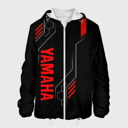 Мужская куртка 3D Yamaha - технологии красный
