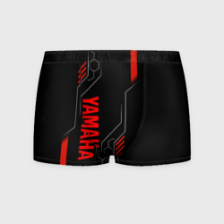 Мужские трусы 3D Yamaha - технологии красный
